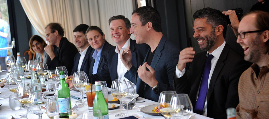 Mario Batali, Daniel Humm and Massimo Bottura debate US food scene at #50BestTalks in New York