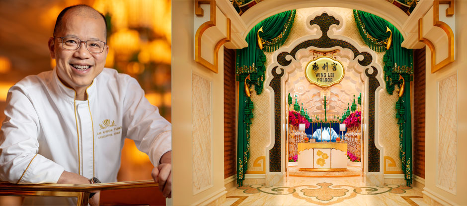 Chef Tam Kwok Fung reveals his life lessons and what to expect from the new menu at Wing Lei Palace