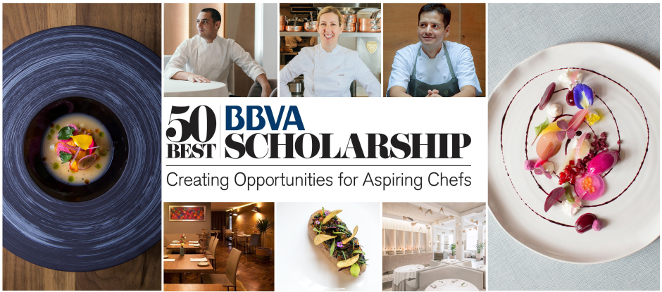Chefs Clare Smyth, Jorge Vallejo and Julien Royer will host the winner of the 50 Best BBVA Scholarship 2019