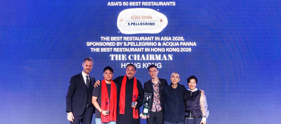 The Chairman returns as The Best Restaurant in Asia 2026