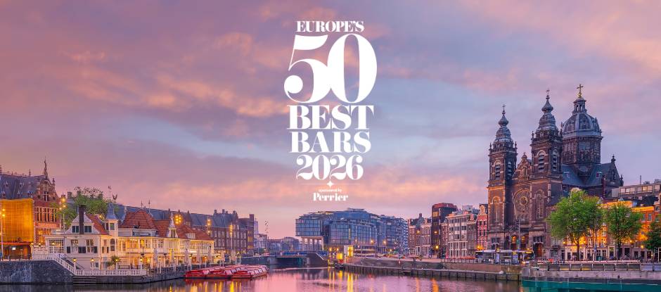 Amsterdam to host the first edition of Europe’s 50 Best Bars 2026