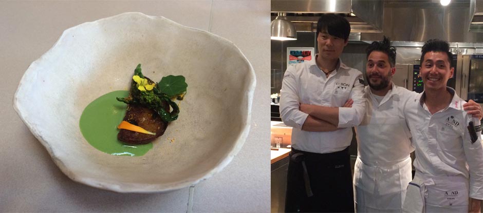 Highlights from KoreaNYC Dinners: Jinmo Jang, Hyun-Seok Choi and Carlo Mirarchi at Blanca, Brooklyn