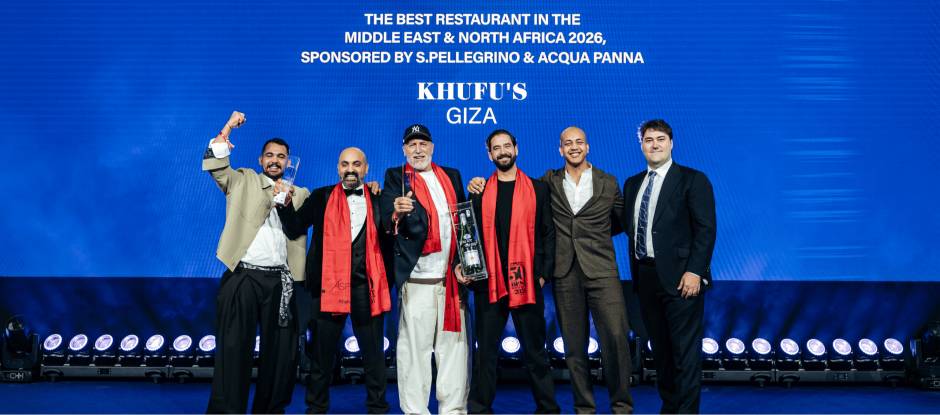 Khufu's is The Best Restaurant in the Middle East & North Africa 2026