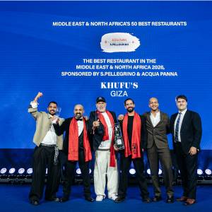 Khufu's is The Best Restaurant in the Middle East & North Africa 2026