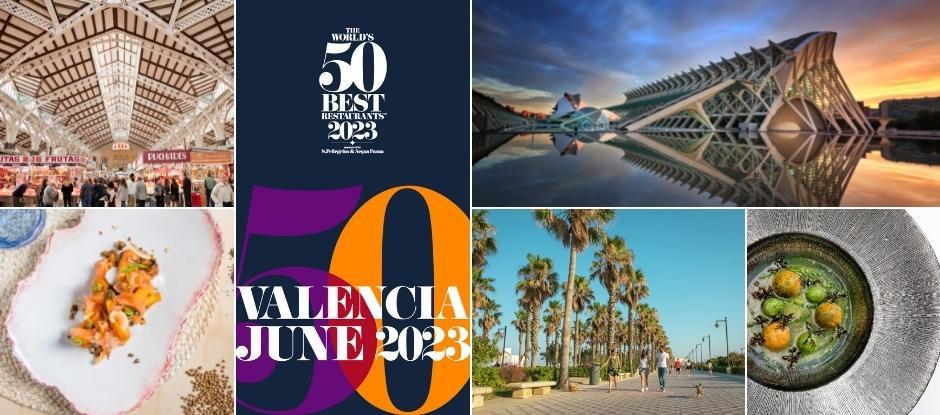 aftale Bekræfte Australien Viva Valencia! The World's 50 Best Restaurants 2023 to be hosted in Spain's  most forward-thinking city